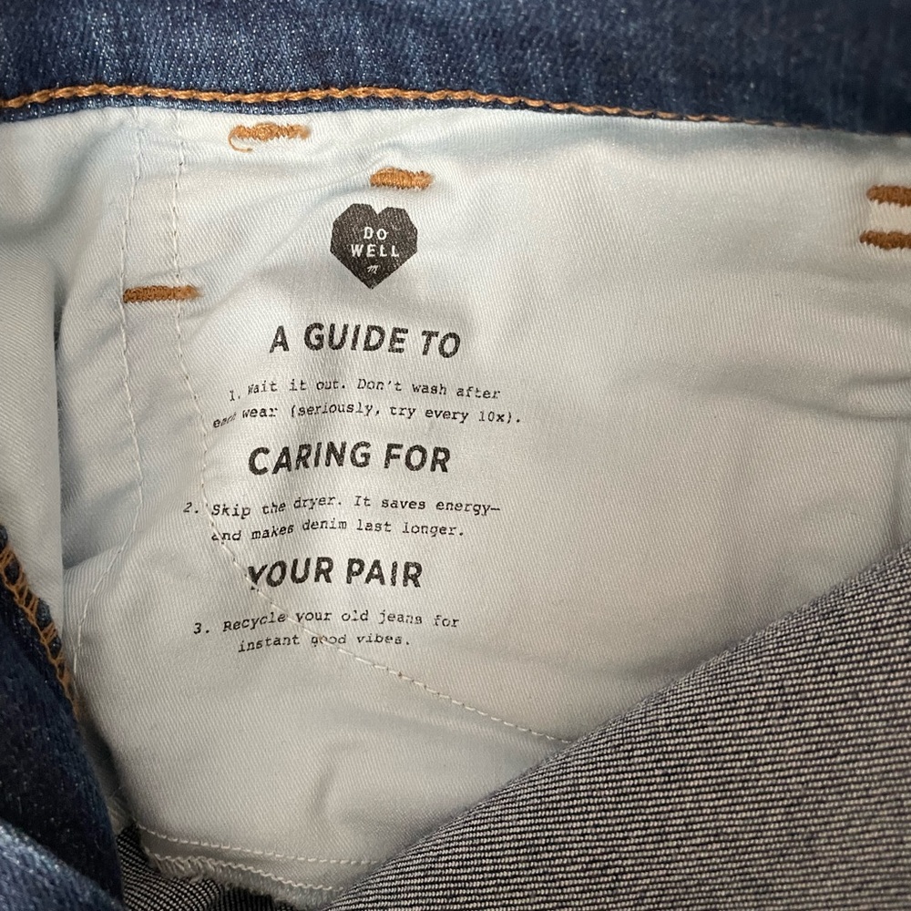 Madewell Classic Roadtripper Denim Jeans Amazing Fit Size 27 Like New - Picture 6 of 6